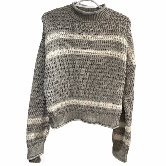 Grey Knitted Sweater Size 6 Miss Selfridge - Picture 1 of 6